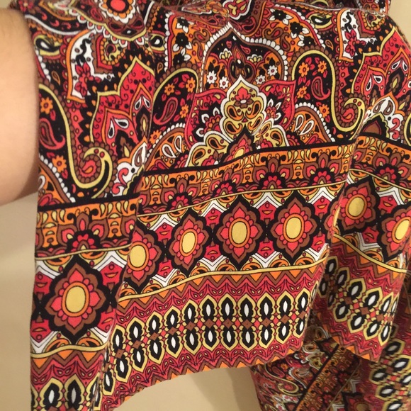 Bohemian/Hippie 3/4 Bell-Sleeves Maxi Dress - Picture 3 of 5